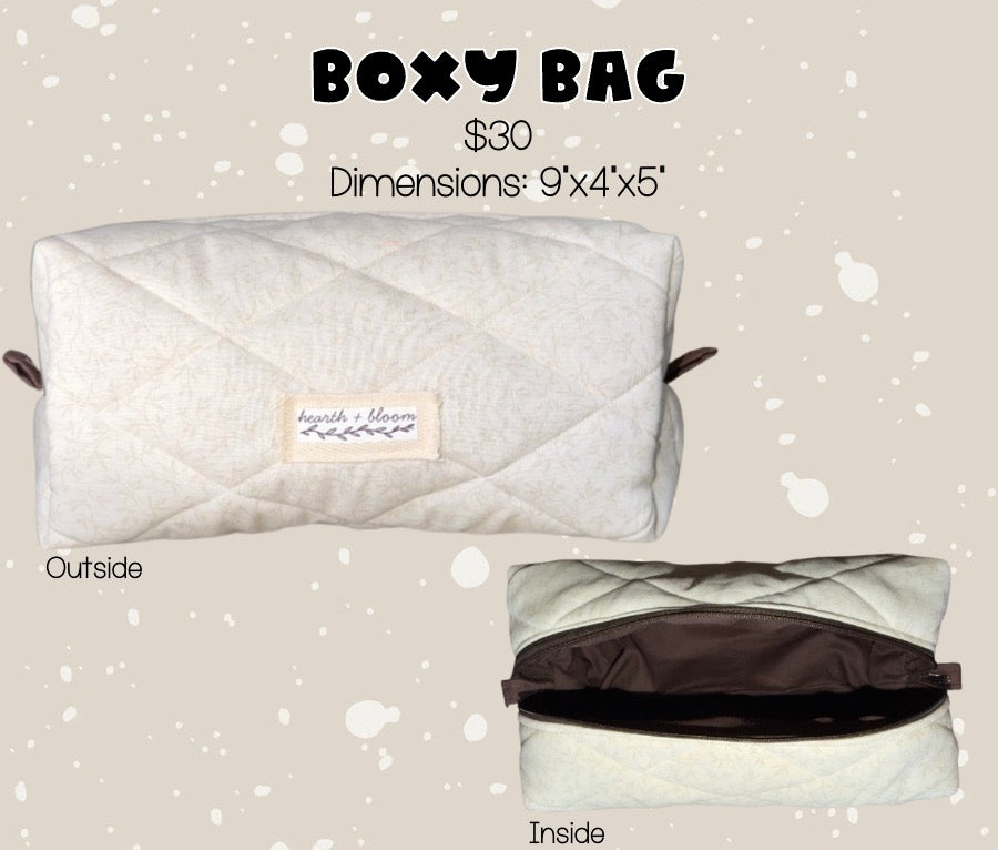 Boxy Bags